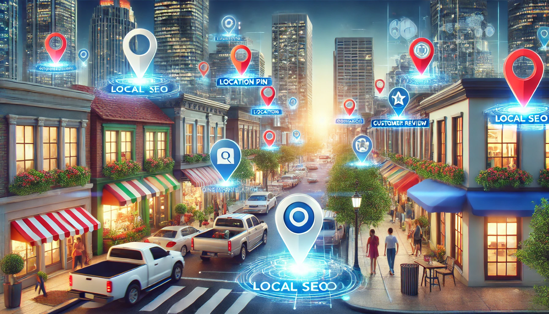 Thriving local businesses with digital SEO elements